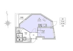 EXAM駒場東大前の間取り画像