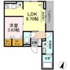 アナシエ南篠崎町Ⅱの間取り画像