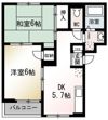 アネックス田中の間取り画像