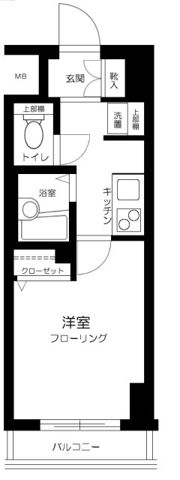 サンテミリオン池袋Ⅱの間取り画像