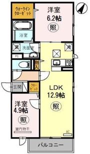 ブリランテ三川口町の間取り画像