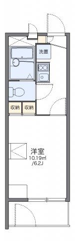 レオパレスグレイス清水の間取り画像