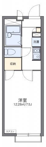 レオパレスグランドソレーユの間取り画像