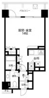 アーバンパーク麻布十番の間取り画像