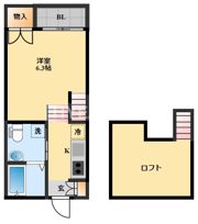 CIRCLE T WASHIZAKIの間取り画像