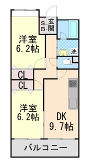 アプリーレ北青木の間取り画像