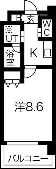 スプランディッド新大阪IIIの間取り画像