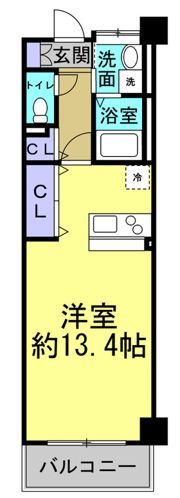 キャッスル常滑 南棟の間取り画像