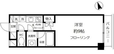 ジャルダンM・Kの間取り画像
