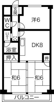 グリーンハイツ平針 I棟の間取り画像