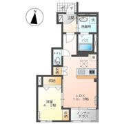 仮）阿見町中央新築アパートの間取り画像