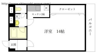 メゾン・ド・グリシーヌの間取り画像