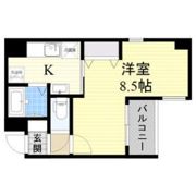 リズ新北野の間取り画像