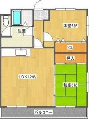 ピッコロカーザ タヘイの間取り画像