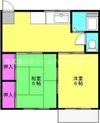 やよい荘の間取り画像