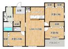 Eagle Hill江波の間取り画像