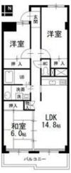 サンマンション御器所の間取り画像