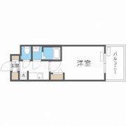 プレサンス江坂クォーレの間取り画像