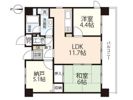 ライオンズマンション舟入中町の間取り画像