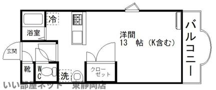 リバーサイド巴の間取り画像