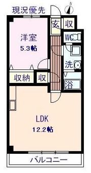 エアーストリームの間取り画像