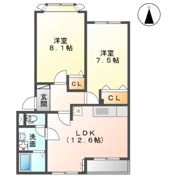 ハイム・ハピネスの間取り画像
