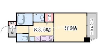 ワールドアイ神戸湊町の間取り画像