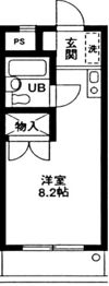 ラピュタ浜田山の間取り画像