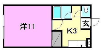 ハイツ サブリナの間取り画像