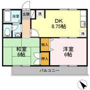 アメニティー8の間取り画像