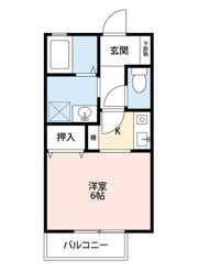 シャンボール新井 Cの間取り画像