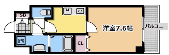 メッセージ大工大前の間取り画像
