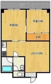 ラパンジール阿波座の間取り画像