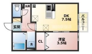 ブーフーウーの間取り画像