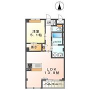 グレイス高塚の間取り画像
