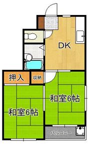 シャトレ熊西の間取り画像
