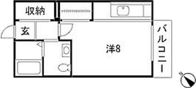 ウエストヒルズⅢ番館の間取り画像