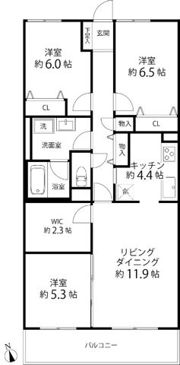 TRガーデン蕨（旧PLENDY蕨）の間取り画像