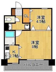 グレイス中井の間取り画像
