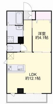ミルフルールの間取り画像
