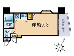 アンバサダー大濠の間取り画像