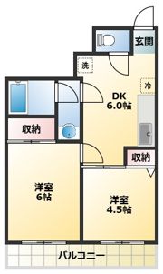 ピュアステージ21の間取り画像