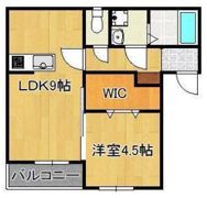LaLuce黒住の間取り画像