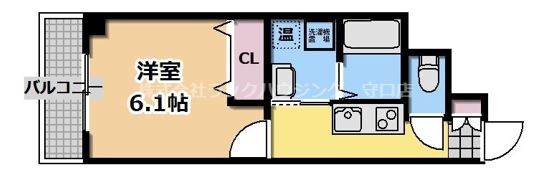 みおつくし都島の間取り画像