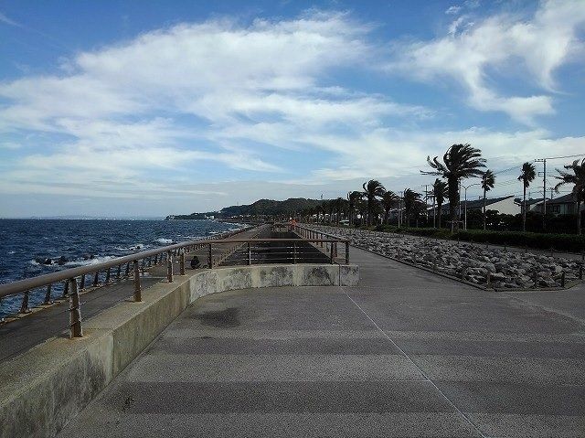 馬堀海岸まで700m