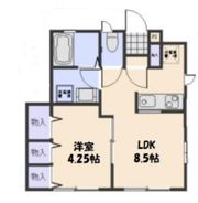 ニア・オーズの間取り画像