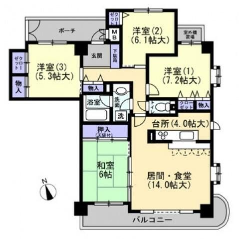 間取図