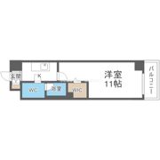 アクアスイート新大阪の間取り画像