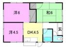 西石井 東五軒家の間取り画像