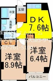 フォンテーヌナウの間取り画像
